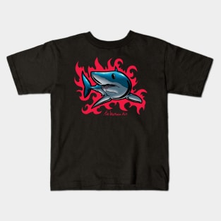 Mako Shark Surf Rad Design Color Variant A Kids T-Shirt